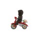 Figura Mummy Boy no triciclo vermelho 13 cm