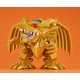 Estatua dorada de The Winged Dragon of Ra de Yu-Gi-Oh!