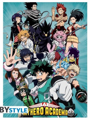 My Hero Academia Caractères de l'affiche