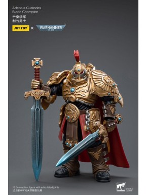Figura de Adeptus Custodes Blade Champion de 12 cm