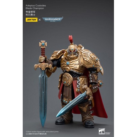 Figura de Adeptus Custodes Blade Champion de 12 cm