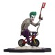 Statue de The Joker à bicyclette avec pistolet, DC Direct
