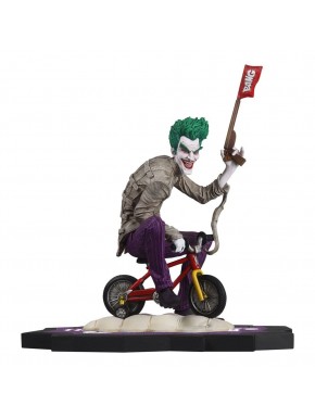 Statue de The Joker à bicyclette avec pistolet, DC Direct