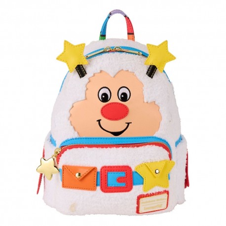 Mini Sac à Dos Twink Rainbow Brite par Loungefly, design tricolore.