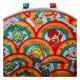 Mini Sac à Dos Twink Rainbow Brite par Loungefly, design tricolore.