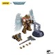 Figura Warhammer 40,000 Blood Angels Sanguinary Guard con hacha