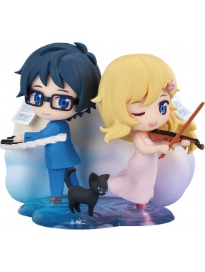 Minifigurines de Kaori et Kosei de Your Lie in April, 9 cm