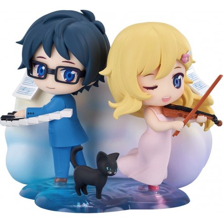 Minifiguras de Kaori e Kosei de Your Lie in April, 9 cm