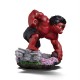 Figura Red Hulk Mini Co. da Iron Studios em PVC