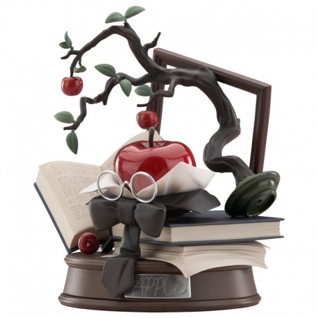 Estatua LIMEPIE Series Reverse con manzana y libros