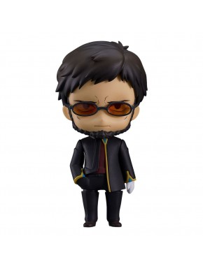Figurine Nendoroid Gendo Ikari d'Evangelion avec accessoires.