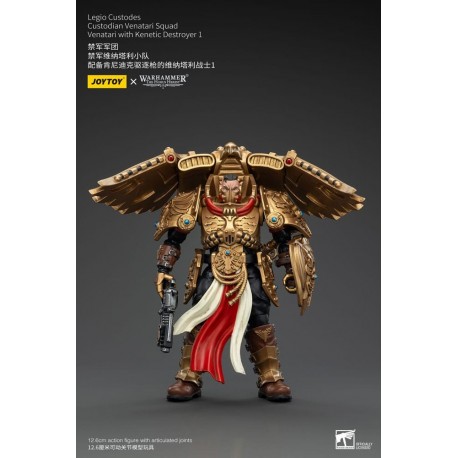 Figura Warhammer Legio Custodes Venatari con Kinético Destroyer
