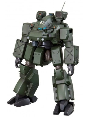 Figura Hannibal JGSDF 1/72 de Patlabor, 14 cm, verde militar.