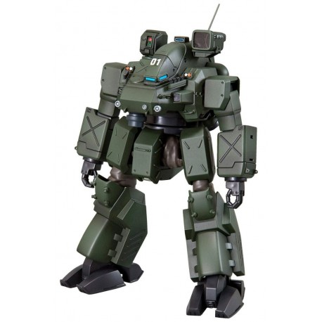 Figura Hannibal JGSDF 1/72 de Patlabor, 14 cm, verde militar.
