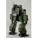 Figura Hannibal JGSDF 1/72 de Patlabor, 14 cm, verde militar.