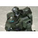 Figura Hannibal JGSDF 1/72 de Patlabor, 14 cm, verde militar.