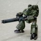Figura Hannibal JGSDF 1/72 de Patlabor, 14 cm, verde militar.