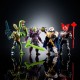 Figurines Masters of the Universe Origins avec accessoires.