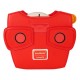 Sac bandoulière Loungefly View-Master rouge avec portefeuille