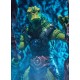 Figura Sskur'ge de Cosmic Legions con armadura verde y azul