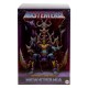 Figura de Skeletor con trono esquelético y llamas