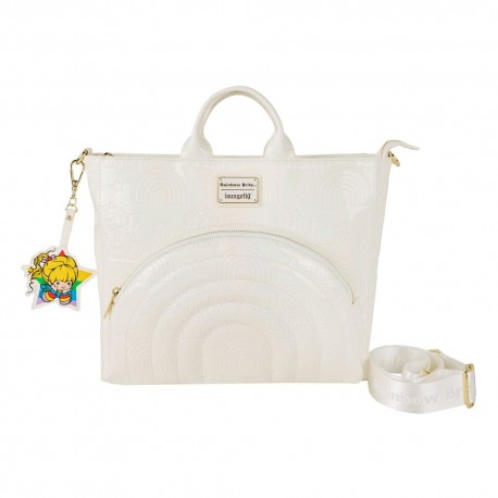 Sac convertible blanc Rainbow Brite par Loungefly