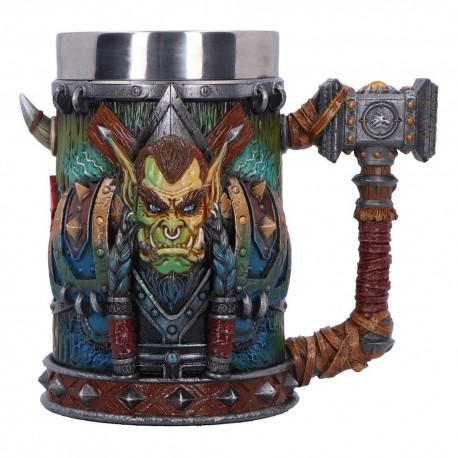 Jarra de Thrall de World of Warcraft en poliresina.