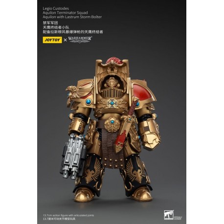 Figura articulada Legio Custodes Aquilon Terminator Gold