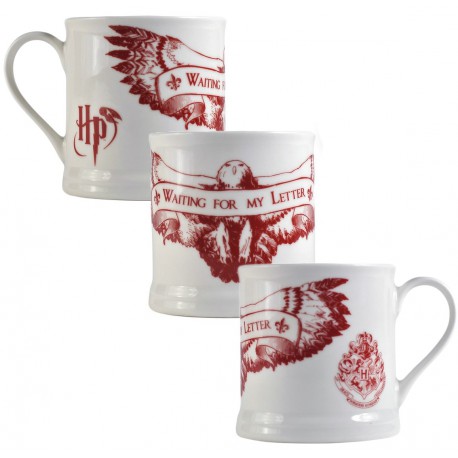 Taza Vintage Harry Potter Letter