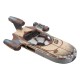 Landspeeder et figurine de Luke Skywalker Tatooine