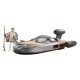 Landspeeder et figurine de Luke Skywalker Tatooine