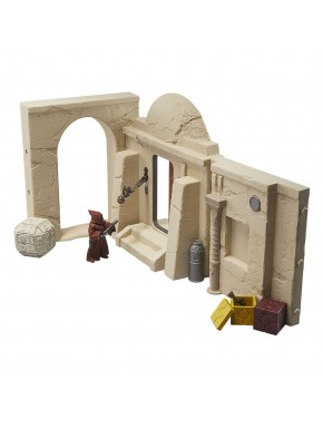 Set de jeu Star Wars Mos Eisley avec figurine de Jawa.