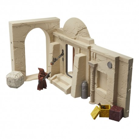 Set de jeu Star Wars Mos Eisley avec figurine de Jawa.