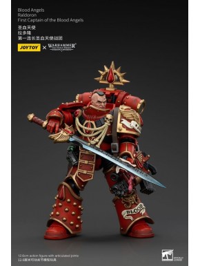 Figura articulada de Blood Angels Raldoron de Warhammer 13 cm