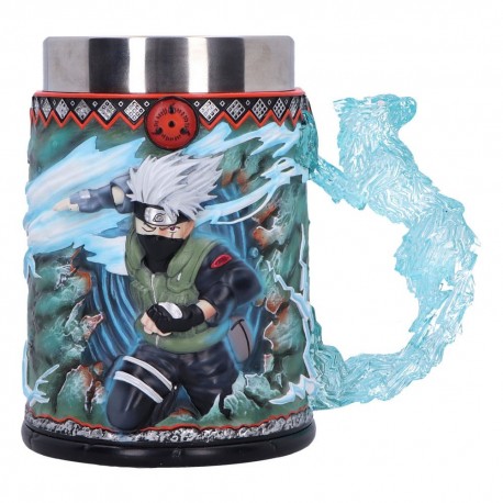 Caneca de resina do Kakashi de Naruto