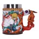 Jarra de Minato de Naruto con diseño detallado y asa de zorro.