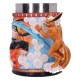 Jarra de Naruto Shippuden con diseño de Naruto y Kurama