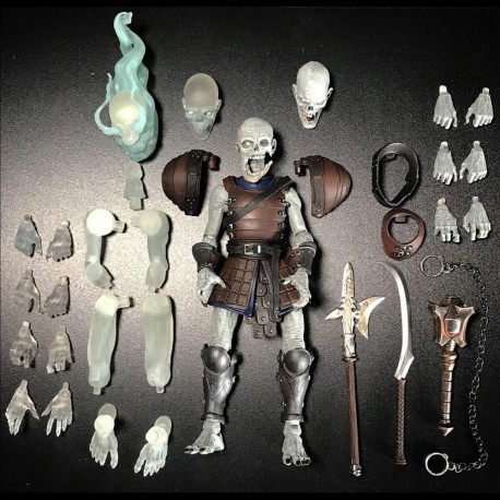 Figura Mythic Legions Necronominus con accesorios