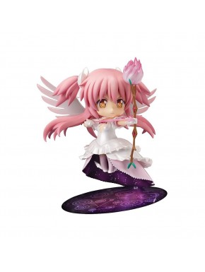 Figurine articulée Nendoroid de Madoka Magica en robe blanche