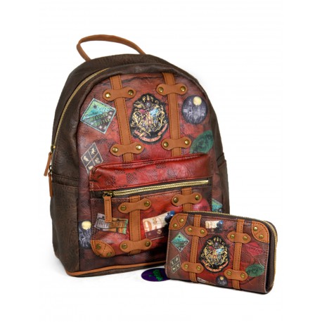 Pack, wallet and purse backpack Harry Potter retro