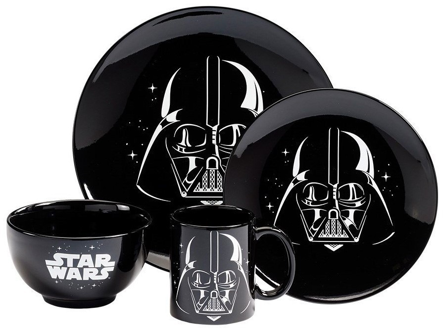 Imprescindible vajilla de Darth Vader