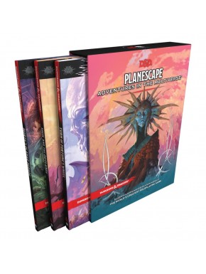 Caja de Dungeons & Dragons Planescape: Aventuras en el Multiverso