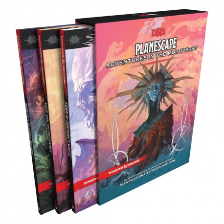 Caja de Dungeons & Dragons Planescape: Aventuras en el Multiverso