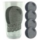 Pack Glass + Coasters Star Wars Death Star