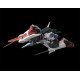 Maqueta Cruise Chaser Blassty de 17 cm, colores rojo y blanco.