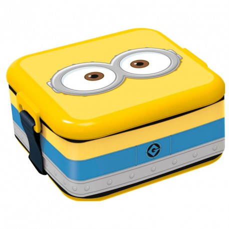 Sandwichera porta meriendas Minions Eyes