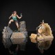 Estatua PVC Lara Croft Tomb Raider 24 cm sobre base de templo
