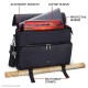 Bolso Essentials Edición Coleccionista Enhance RPG negro con compartimentos