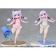 Statue PVC de Kanna Kamui en maillot de bain sur la plage