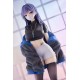 Estatua PVC Mask Girl Yuna 24 cm con cabello morado y máscara